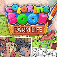 Coloring Book: Farm Life