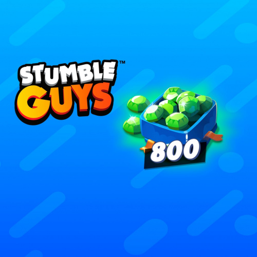 Stumble Guys — 800 самоцветов