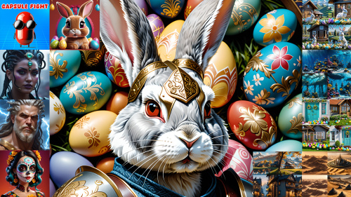 Capsule Fight: Easter Theme & Avatar Bundle Capsule Fight: Easter Theme & Avatar Bundle