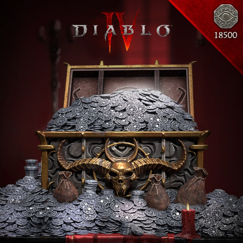 Diablo® IV - 18 500 ед. платины: 15 000 + 3 500 ед. Платины