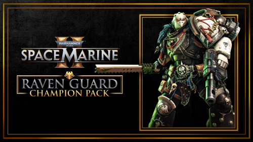 Warhammer 40,000: Space Marine 2 - Raven Guard Champion Pack фото 2