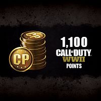 1 100 очков Call of Duty®: WWII