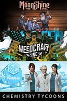 Weedcraft Inc + Moonshine Inc + Big Pharma - Chemistry Tycoons Bundle