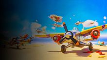 Toy Airplane Race Simulator
