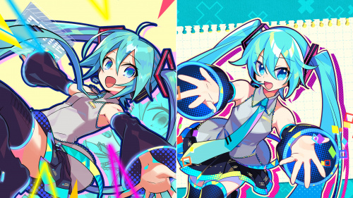 Hatsune Miku Logic Paint S and Hatsune Miku Logic Paint S+ Hatsune Miku Logic Paint S and Hatsune Miku Logic Paint S+