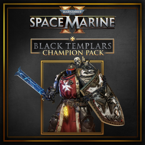 Warhammer 40,000: Space Marine 2 - Black Templars Champion Pack Warhammer 40,000: Space Marine 2 - Black Templars Champion Pack