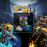 Набор новичка Gems of War PS Plus