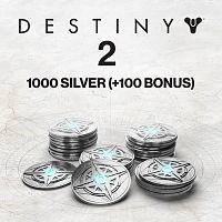 1000 ед. серебра Destiny 2 (+100 ед. в подарок)