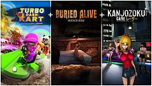 Turbo Dash Kart & Buried Alive & Kanjozoku Game
