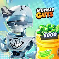 Stumble Guys — Комплект Silver Skeleton - PS5™
