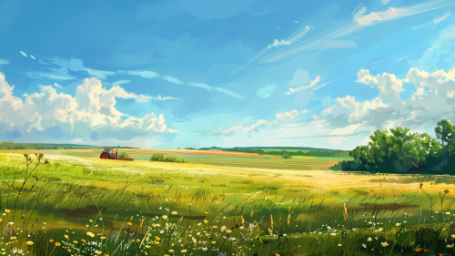 Tractor Farming Simulator 3D
