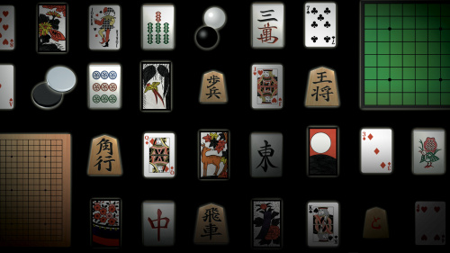 THE Table Game Deluxe Pack -Mahjong, Go, Shogi, Tsume Shogi, Othello, Card, Hanafuda, Shisen Mahjong Solitaire, Chess, Backgammon- THE Table Game Deluxe Pack -Mahjong, Go, Shogi, Tsume Shogi, Othello, Card, Hanafuda, Shisen Mahjong Solitaire, Chess, Backgammon-