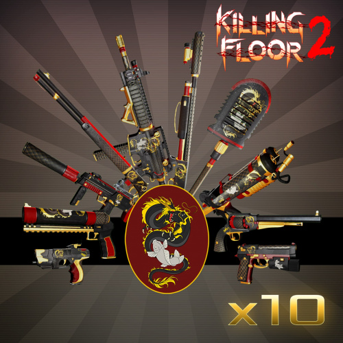 Killing Floor 2 - Набор внешних видов для оружия класса 1 «Дракон и карп» Killing Floor 2 - Набор внешних видов для оружия класса 1 «Дракон и карп»