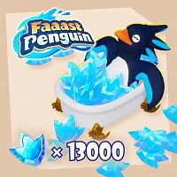 Faaast Penguin  Кристаллы ×13000
