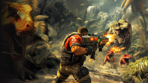 Primal Dinosaur Shooter - Dino Killer