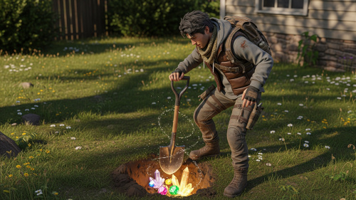 Fantasy Digging A Hole