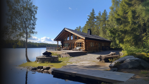 Scandinavian Cottage Survival Simulator