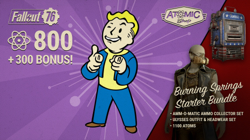 Fallout 76: Burning Springs Starter Bundle фото 2