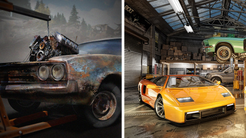 Junkyard Simulator & Car Mechanic Simulator 2021
