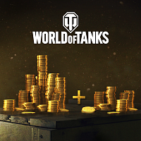 Донат World of Tanks 6500 золота - игровая валюта