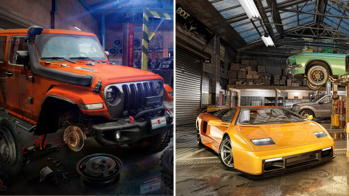 Offroad Mechanic Simulator & Car Mechanic Simulator 2021 Offroad Mechanic Simulator & Car Mechanic Simulator 2021