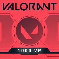 1000 VALORANT Points (50 бонус + 950)