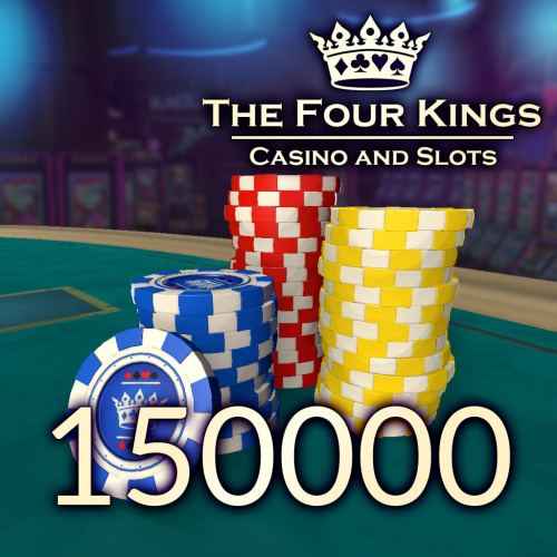 Four Kings Casino: Пакет Фишек 150.000