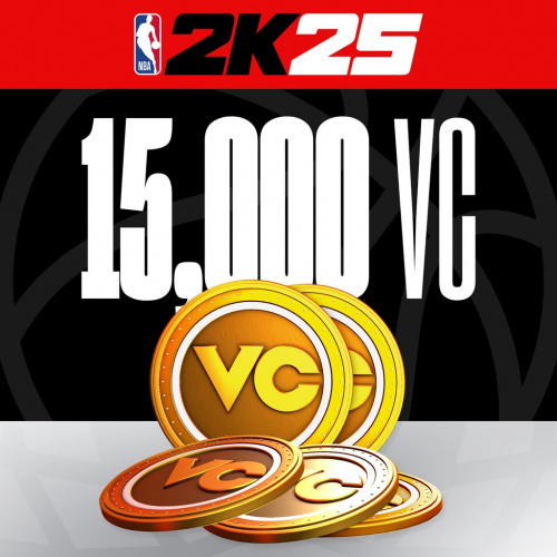 Набор с 15000 виртуальной валюты NBA 2K25 Набор с 15000 виртуальной валюты NBA 2K25