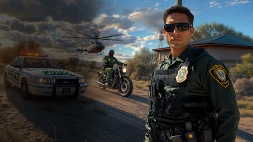 POLICE BORDER CONTRABAND PATROL SIMULATOR