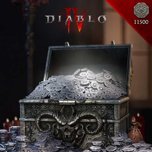 Diablo® IV - 11 500 ед. платины: 10000 + 1500 ед. Платины Diablo® IV - 11 500 ед. платины: 10000 + 1500 ед. Платины