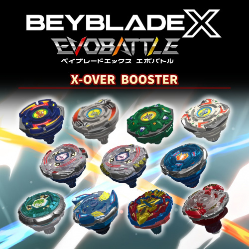 BEYBLADE X EVOBATTLE X-OVER BOOSTER BEYBLADE X EVOBATTLE X-OVER BOOSTER