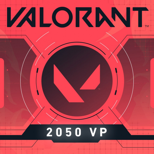 2050 VALORANT Points (150 бонус + 1900) 2050 VALORANT Points (150 бонус + 1900)