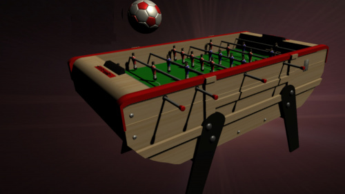 3D Table Soccer Foosball 3D Table Soccer Foosball