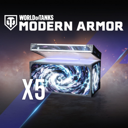 World of Tanks Modern Armor — 5 Армейских сундуков «Стального безумия»