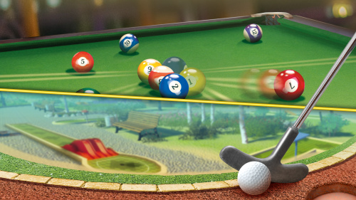3D Billiards & 3D MiniGolf Bundle 3D Billiards & 3D MiniGolf Bundle