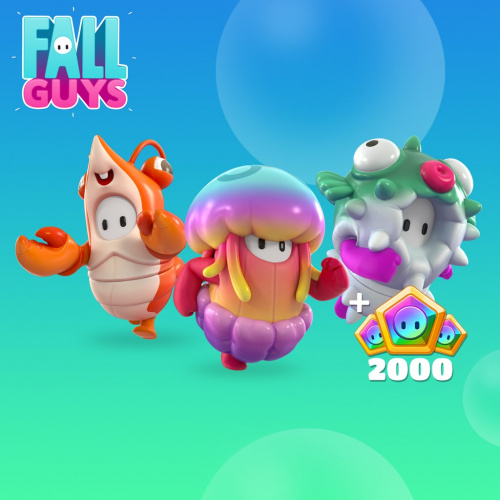 Fall Guys: набор «Прекрасные морские жители» PS4 & PS5