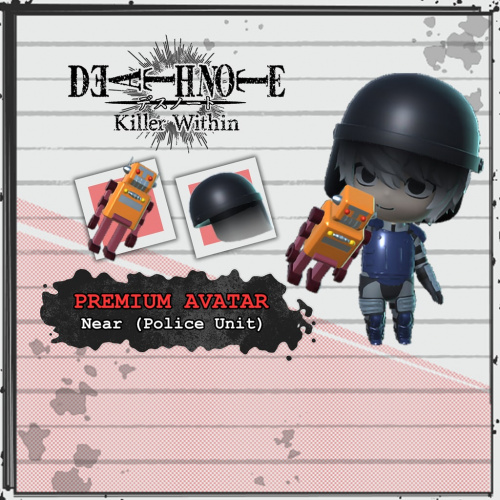 DEATH NOTE Killer Within - Premium Avatar: Near (Police Unit) DEATH NOTE Killer Within - Premium Avatar: Near (Police Unit)