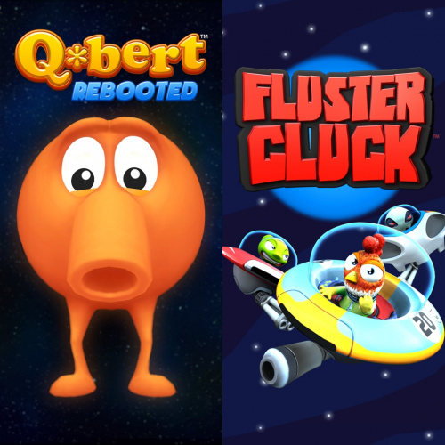 Q*bert: Rebooted & Fluster Cluck Mini Bundle Q*bert: Rebooted & Fluster Cluck Mini Bundle
