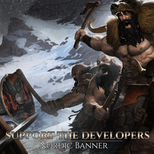 Battle Brothers – Support the Developers & Nordic Banner