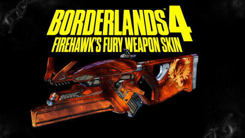 Borderlands®4: Расцветка оружия «Ярость Огненного ястреба» фото 2 Borderlands®4: Расцветка оружия «Ярость Огненного ястреба» фото 2