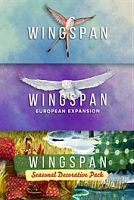 Wingspan (Крылья) + птицы Европы + декоративный набор «Времена года»