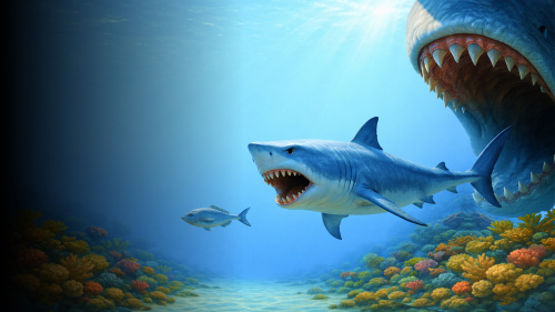 Shark Simulator: Ocean RPG Survival