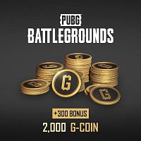 PUBG - 2000 G-Coin (+300 бонусных)