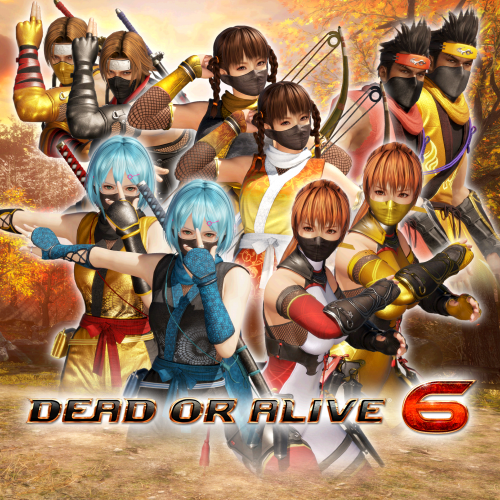 Набор костюмов могучих ниндзя DOA6 Набор костюмов могучих ниндзя DOA6